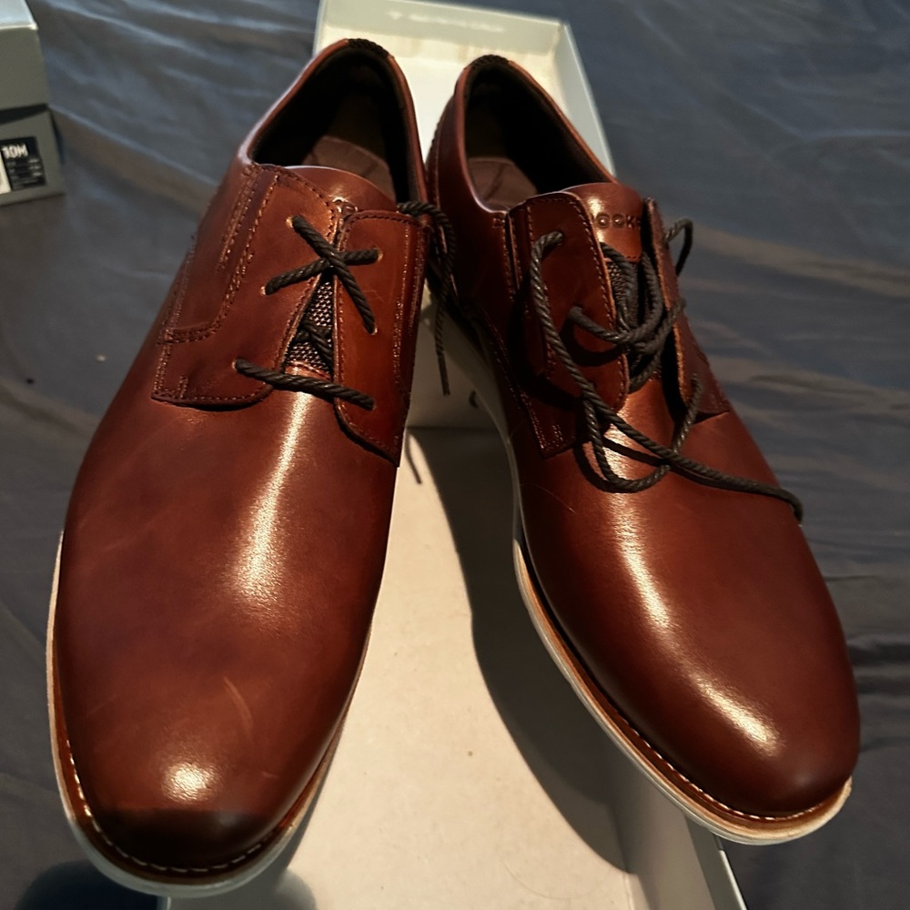 Rockport comfort leather shoes